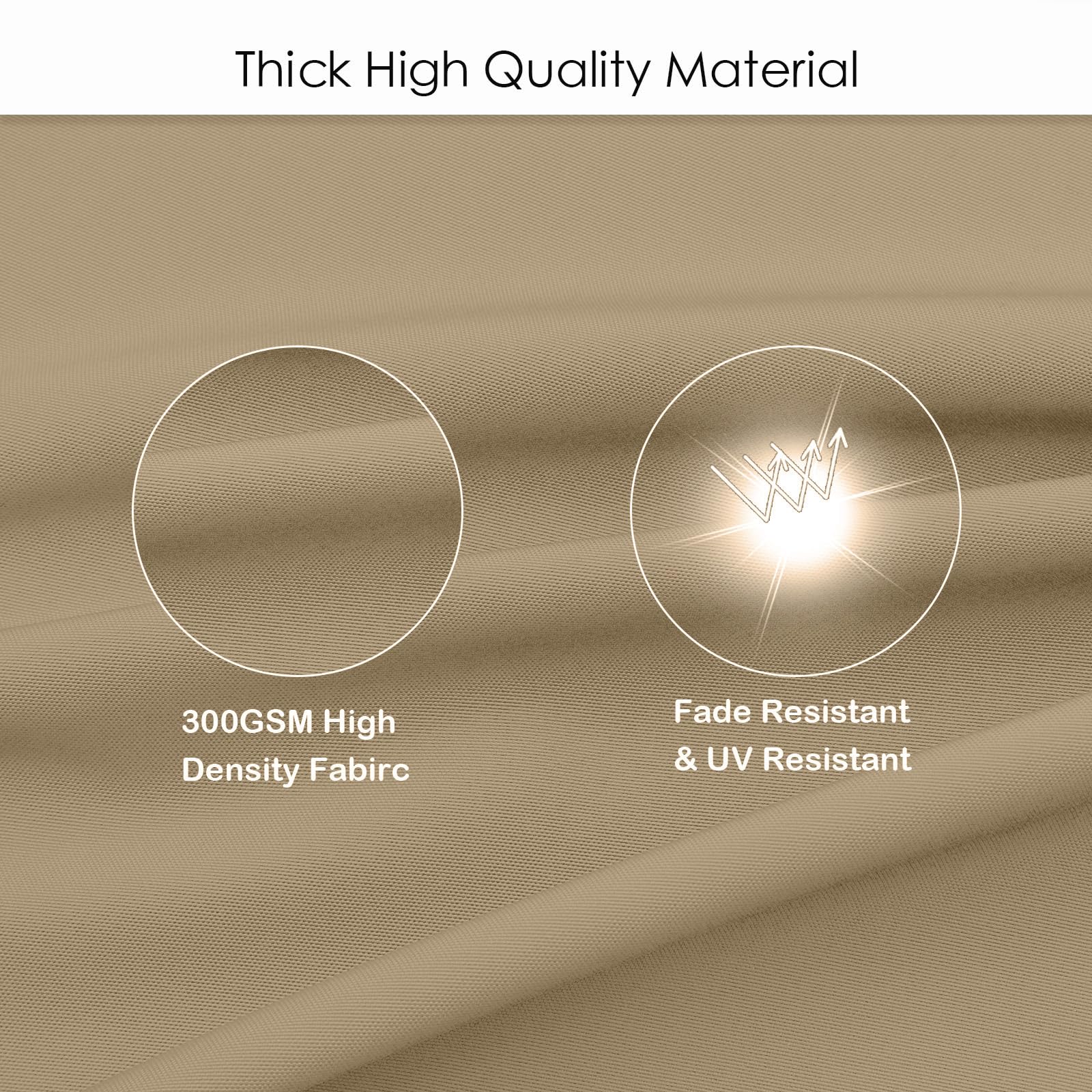 Detailed stitching on idee-home outdoor chair cushions
