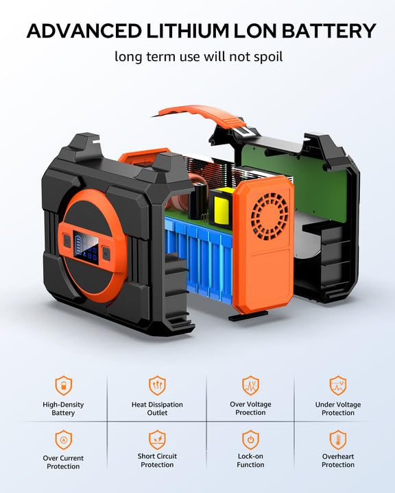 Detailed view of Apowking generator specifications