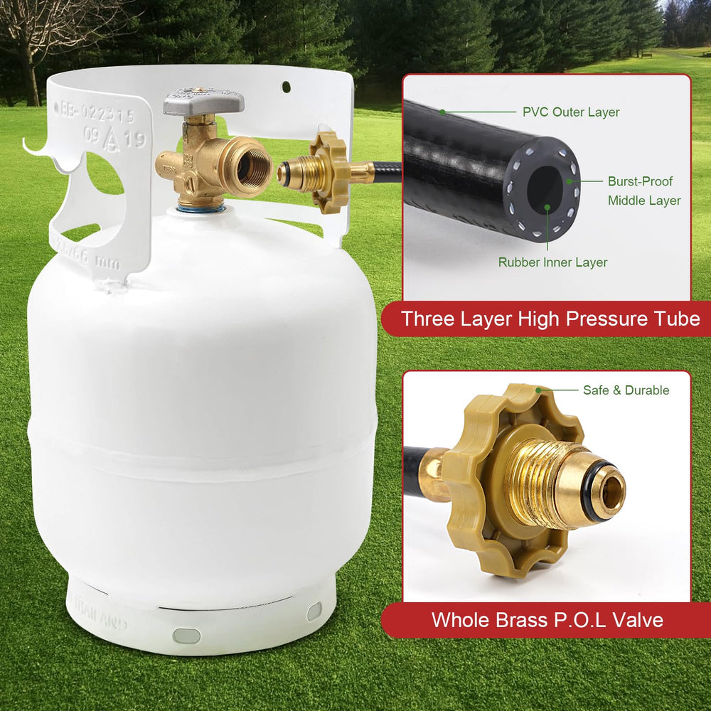 Detailed view of ARTFLAMM propane torch nozzle