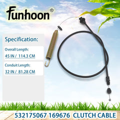Detailed view of Funhoon 175067 Clutch Cable connector