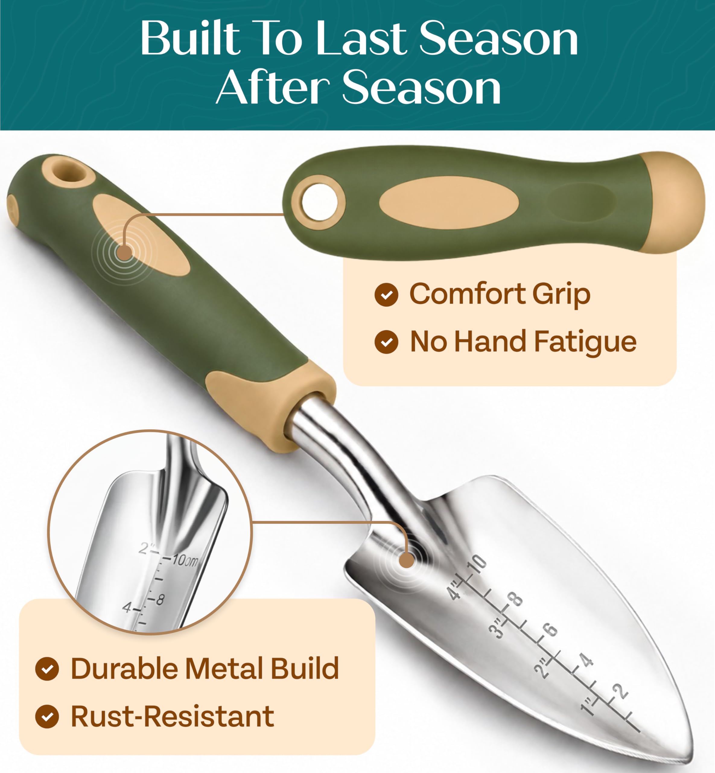 Detailed view of pruner in Craft911 gardening tools set
