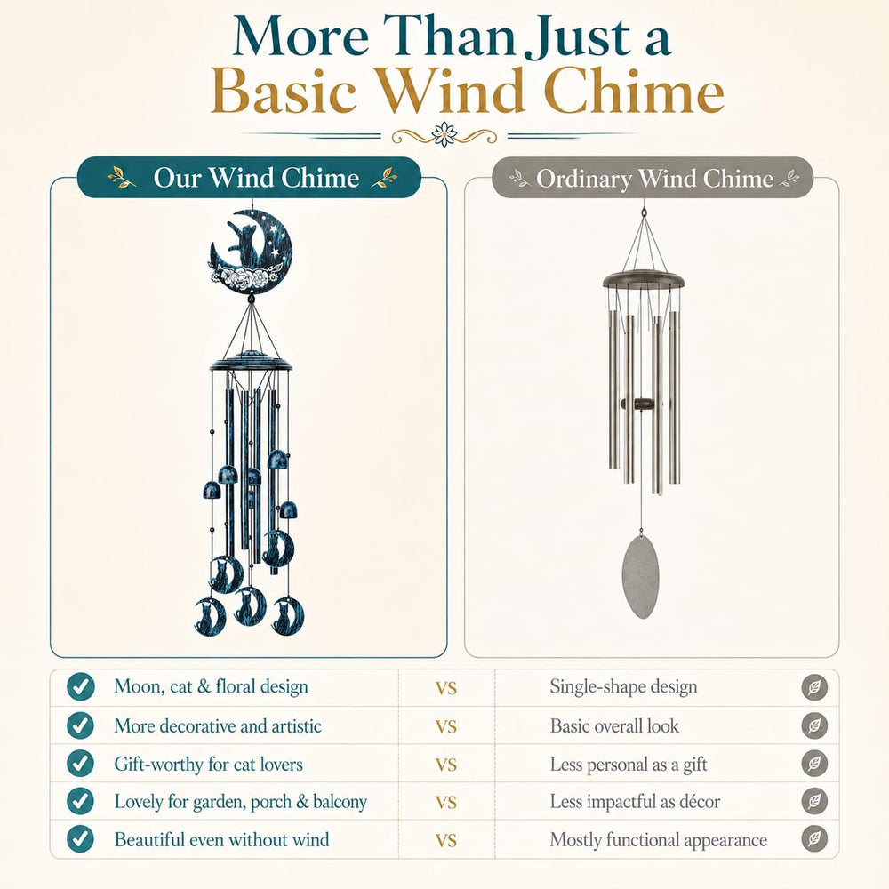 Detailed view of the bell and tube arrangement on wind chime