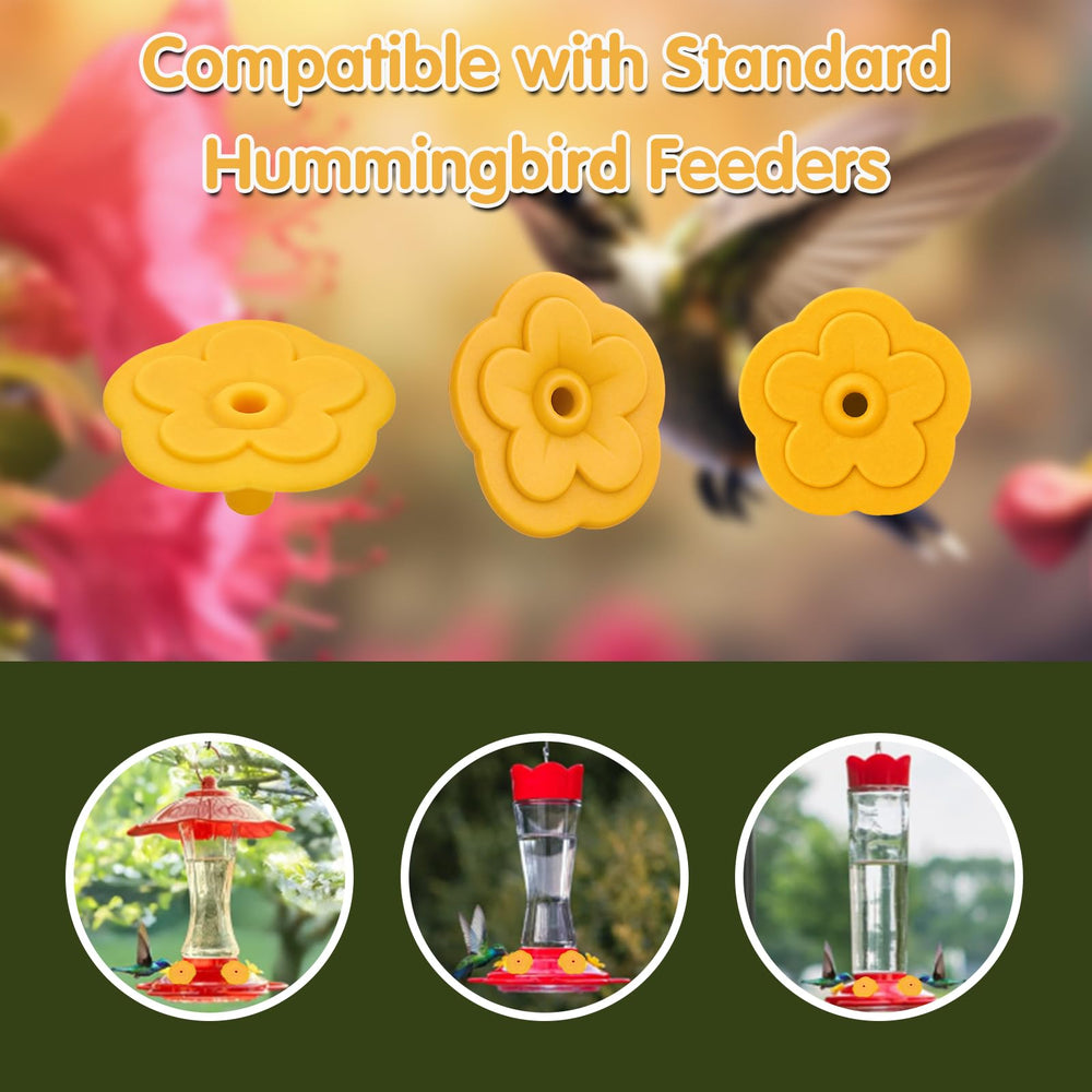 Detailed view of the feeding hole in silicone flower