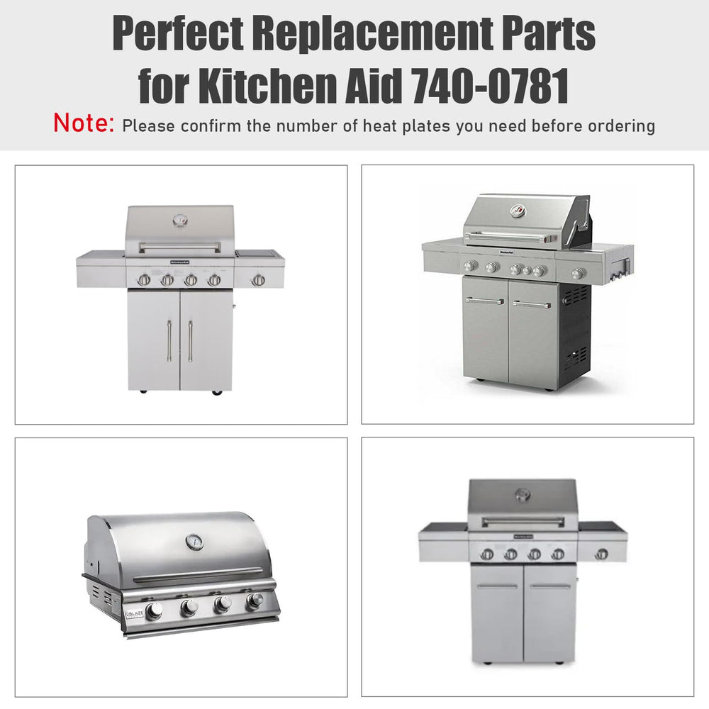 Detailed view of Uniflasy stainless steel grill burner