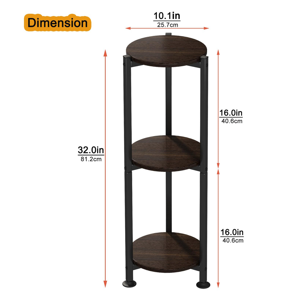 Detailed view of YIZAIJIA plant stand assembly instructions