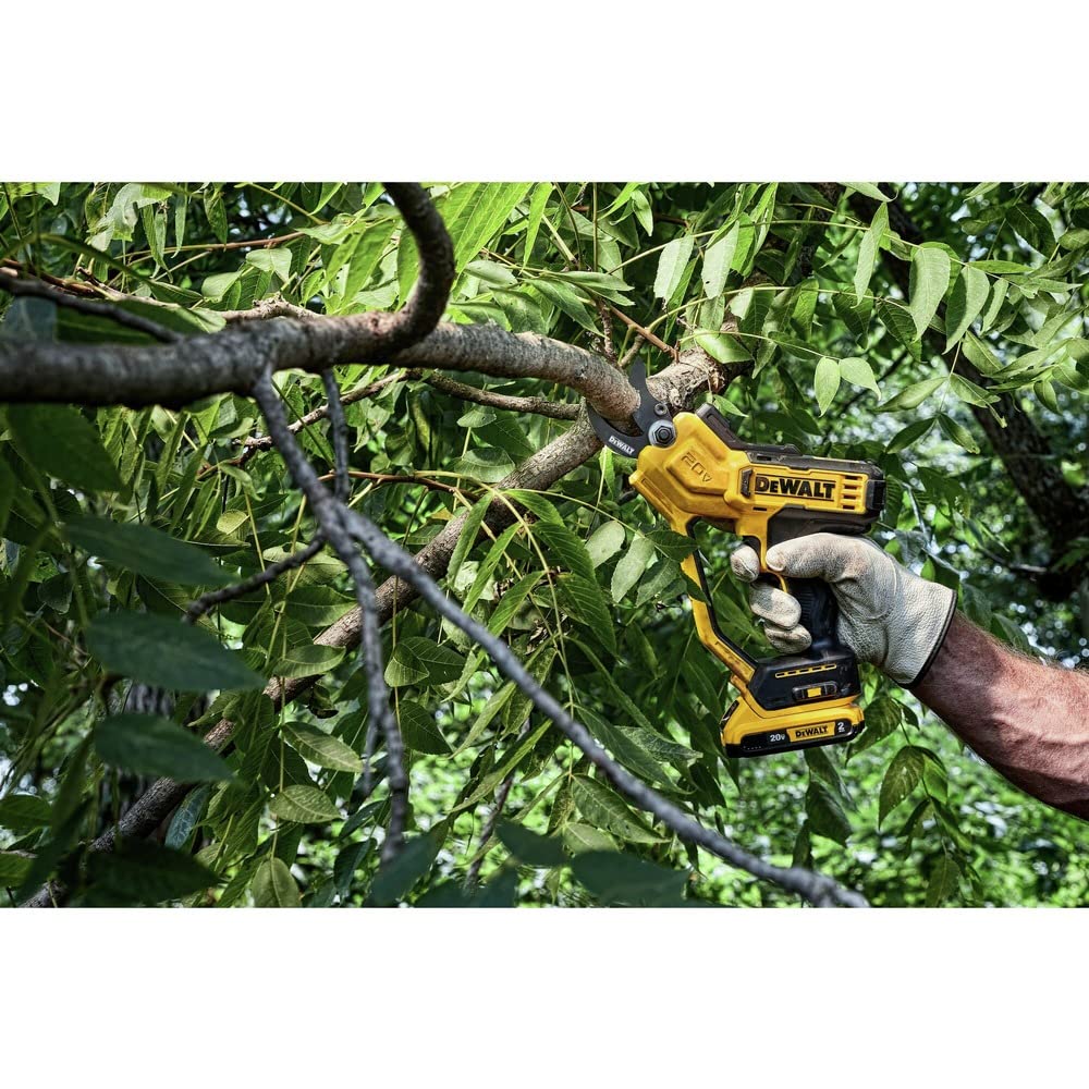 DEWALT 20V MAX Pruning Shears with box and packaging