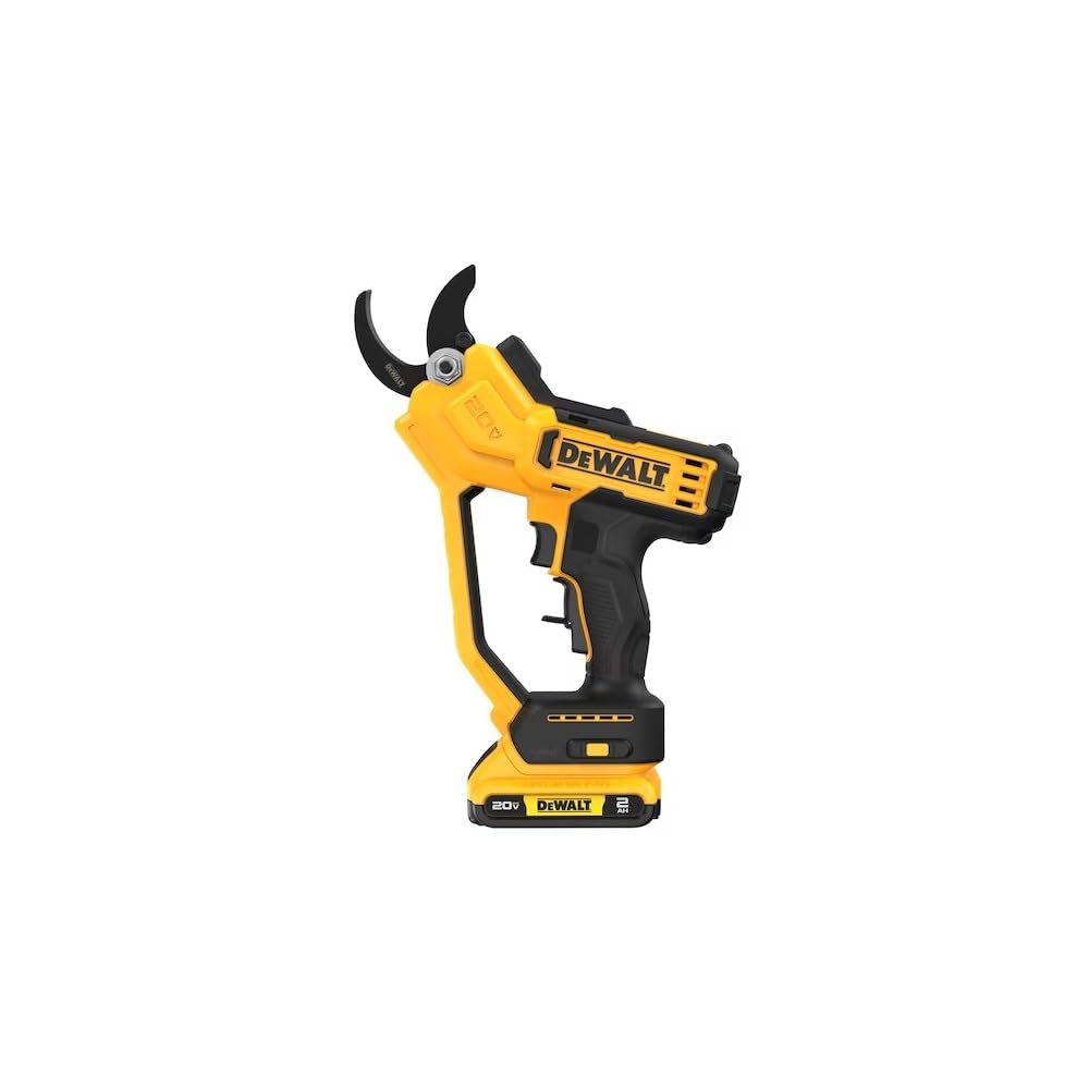 DEWALT Cordless Pruner DCPR320D1 with LED work light on