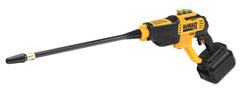 DEWALT DCPW550B Pressure Washer in action cleaning patio