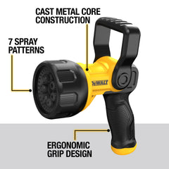 DEWALT Hydro Cannon Nozzle showing ergonomic handle
