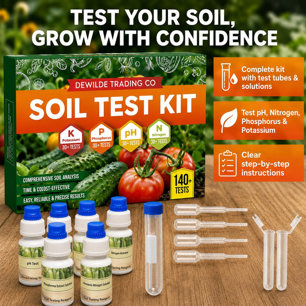 Dewilde Trading Co Soil Test Kit instructions manual