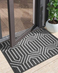 DEXI doormat showing dirt trapping capabilities