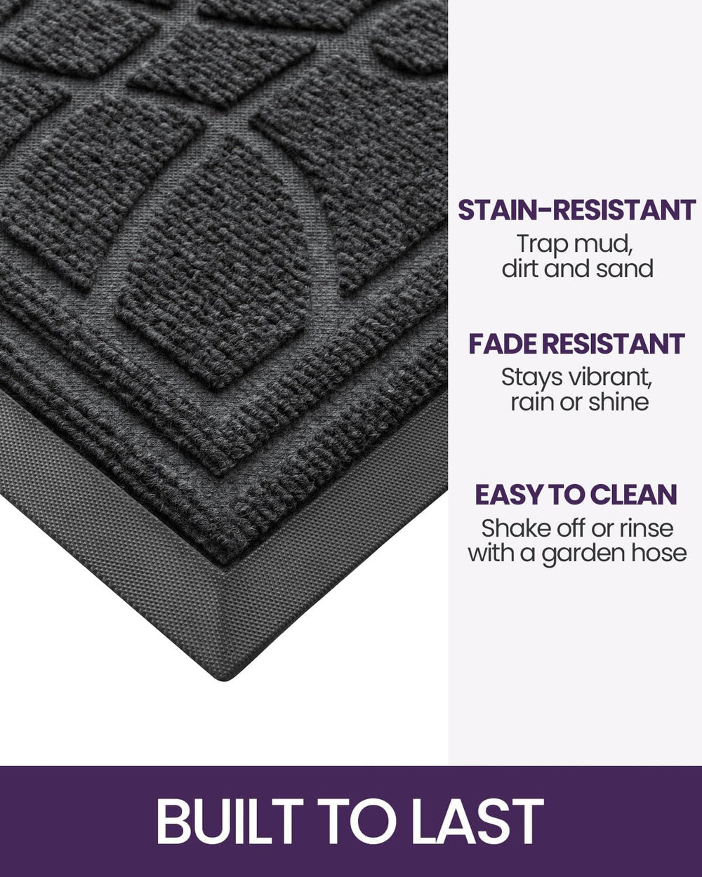 DEXI Front Door Mat placed at an entrance