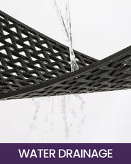 DEXI Rubber Doormat with drainage holes
