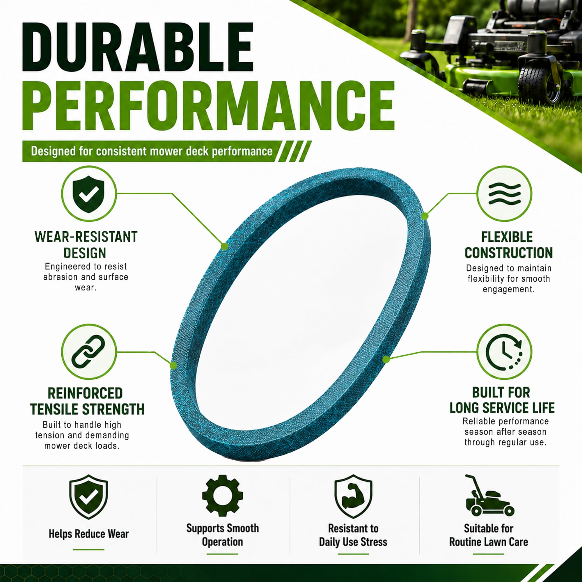 DIAKLY GX21833 Drive Belt side view