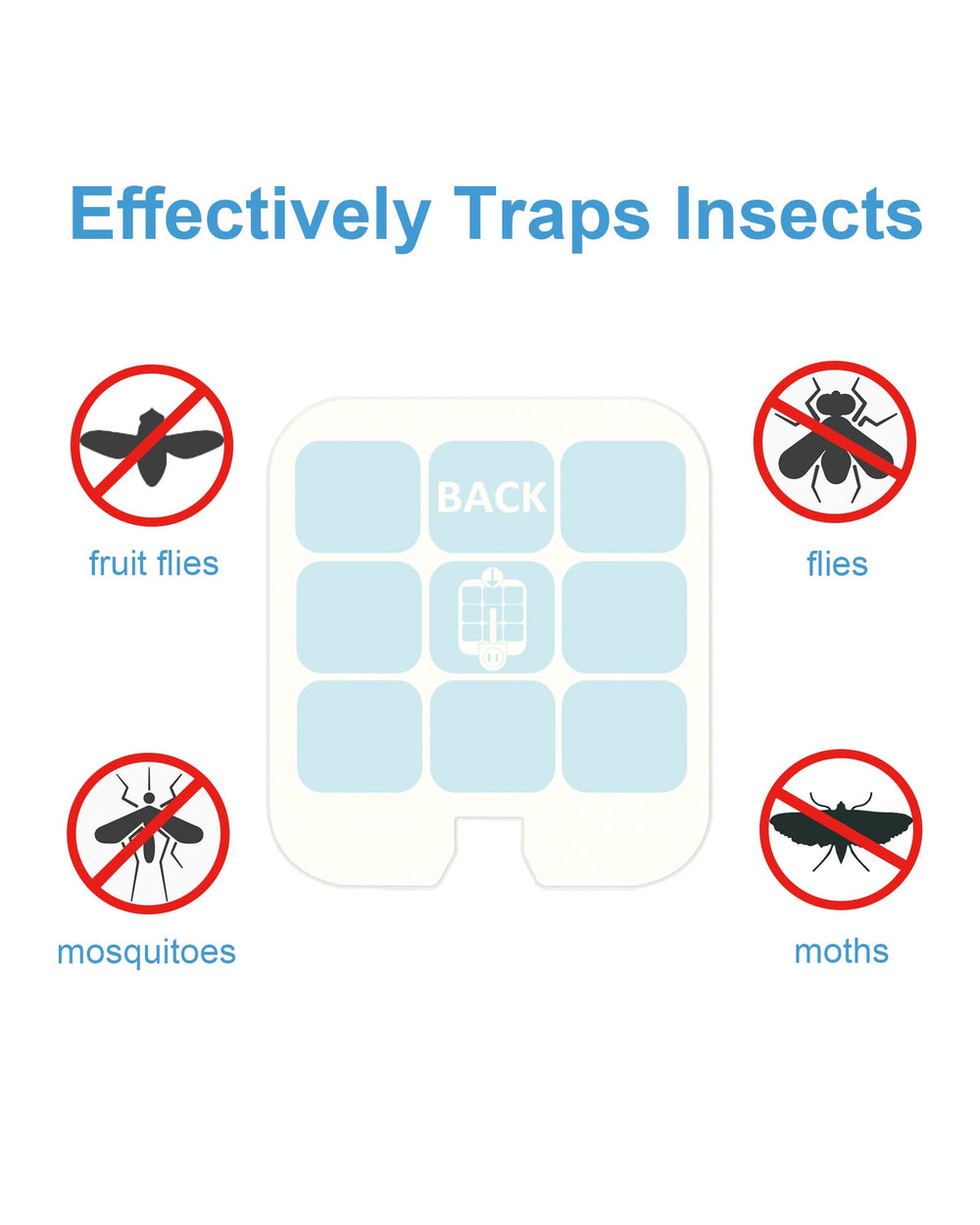 Dichroma Fly Trap Refills displayed in packaging