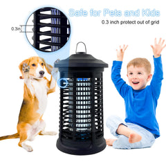 Dickinda Bug Zapper showing removable tray for easy cleaning