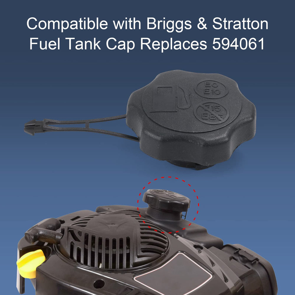 DICMIC gas cap installed on a Toro Craftsman lawn mower