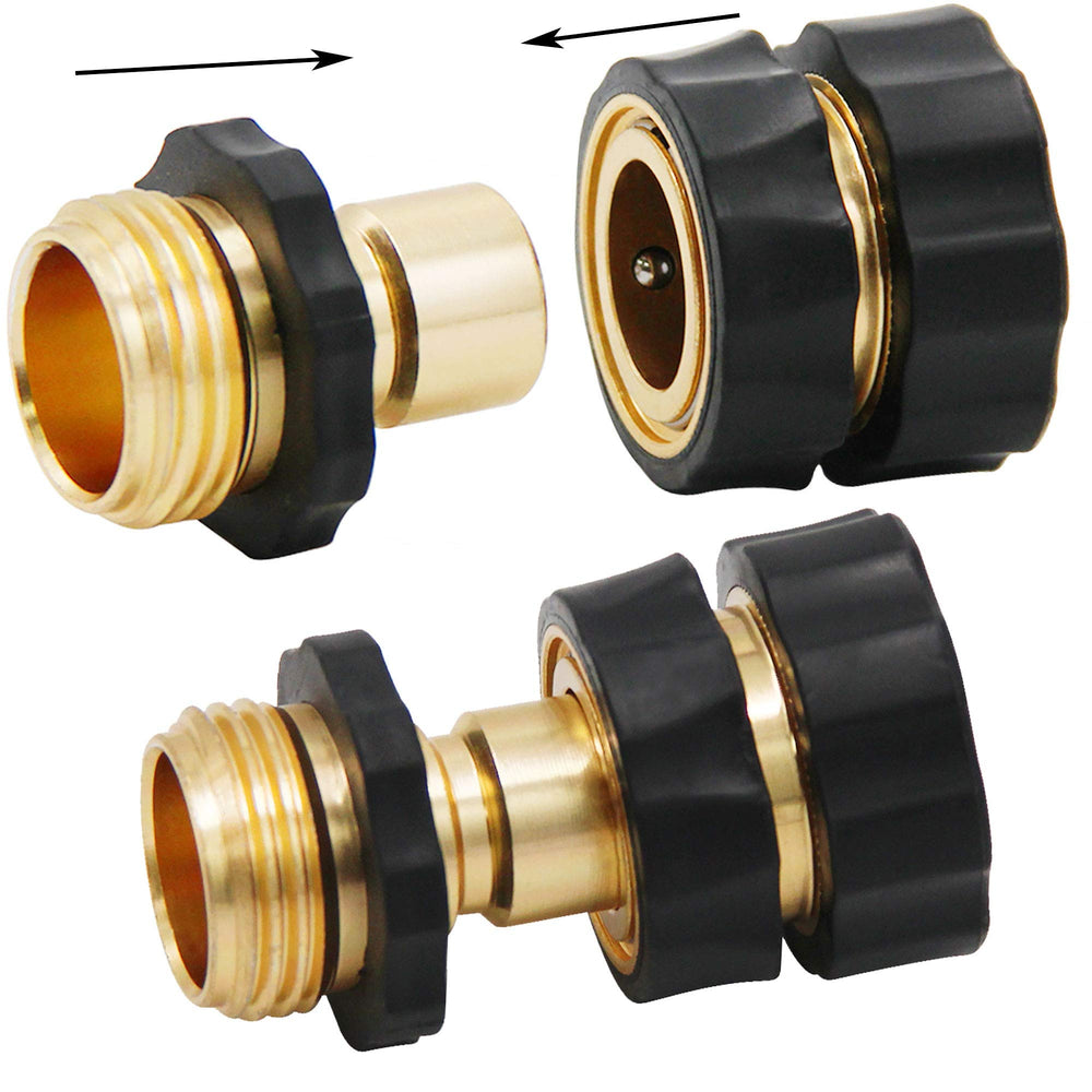 Different angles of Triumpeek hose connectors