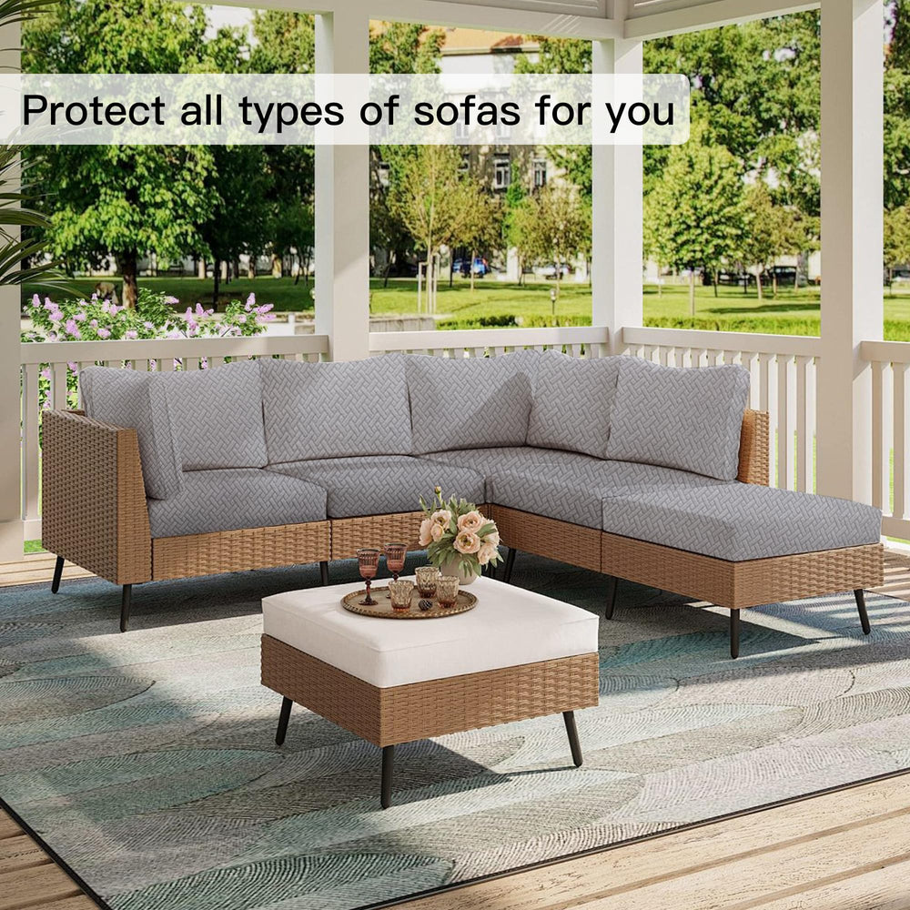Different colors of SUKAIKEQA cushion covers displayed