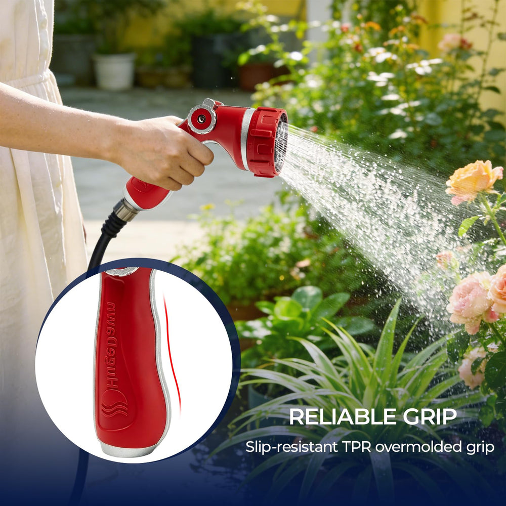 Different spray patterns displayed on HugeDawn Nozzle