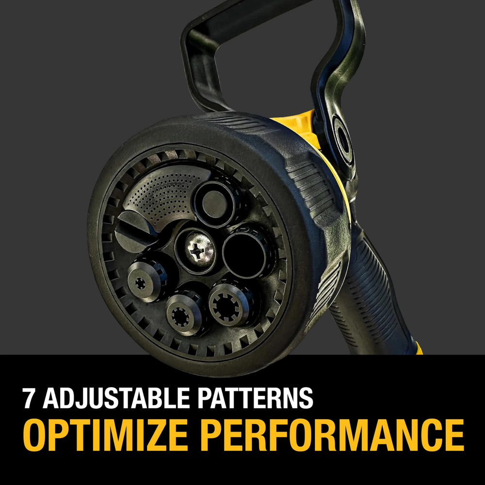 Different spray patterns of DEWALT Hydro Cannon Nozzle