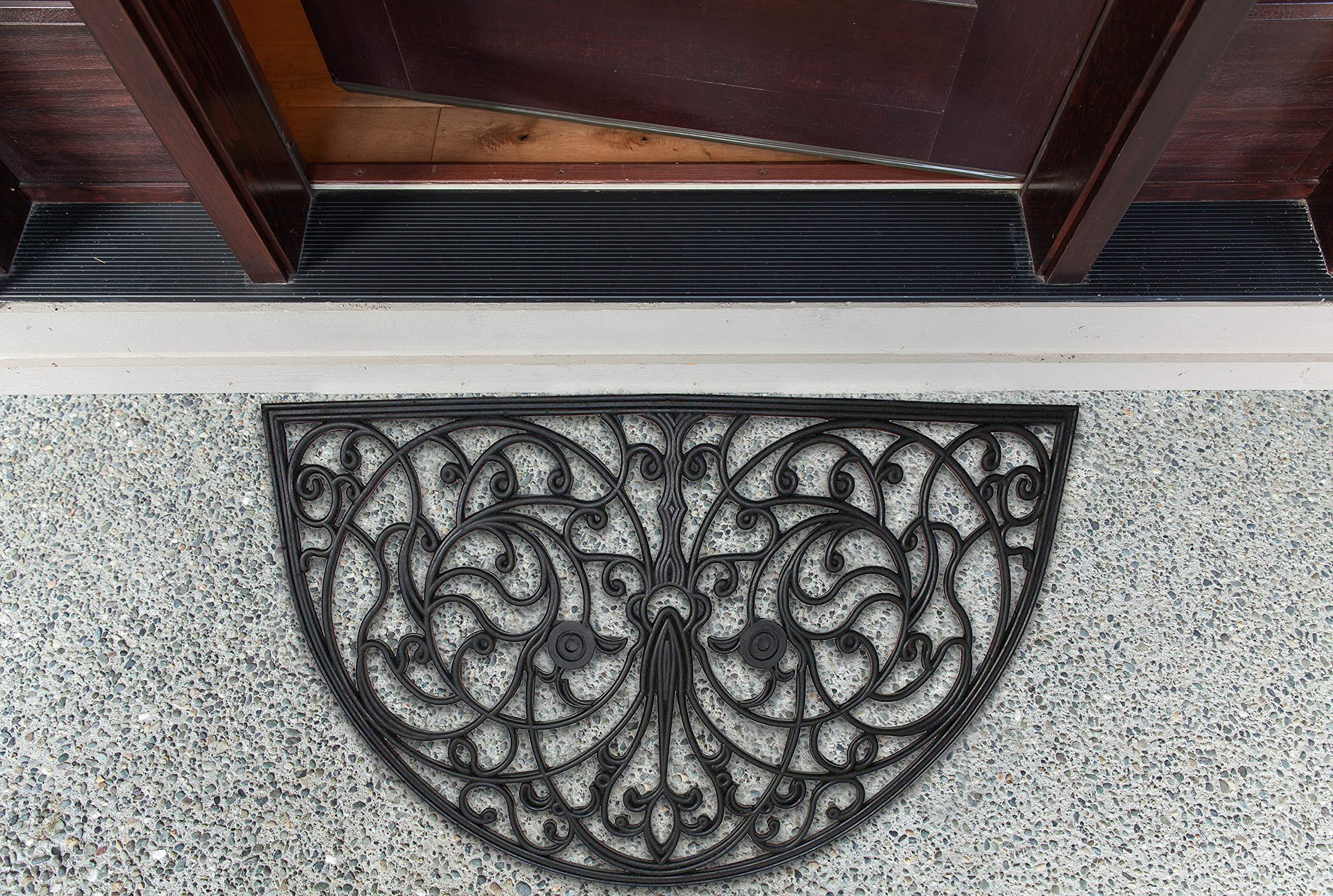 DII Doormat 24x36" displayed on a porch