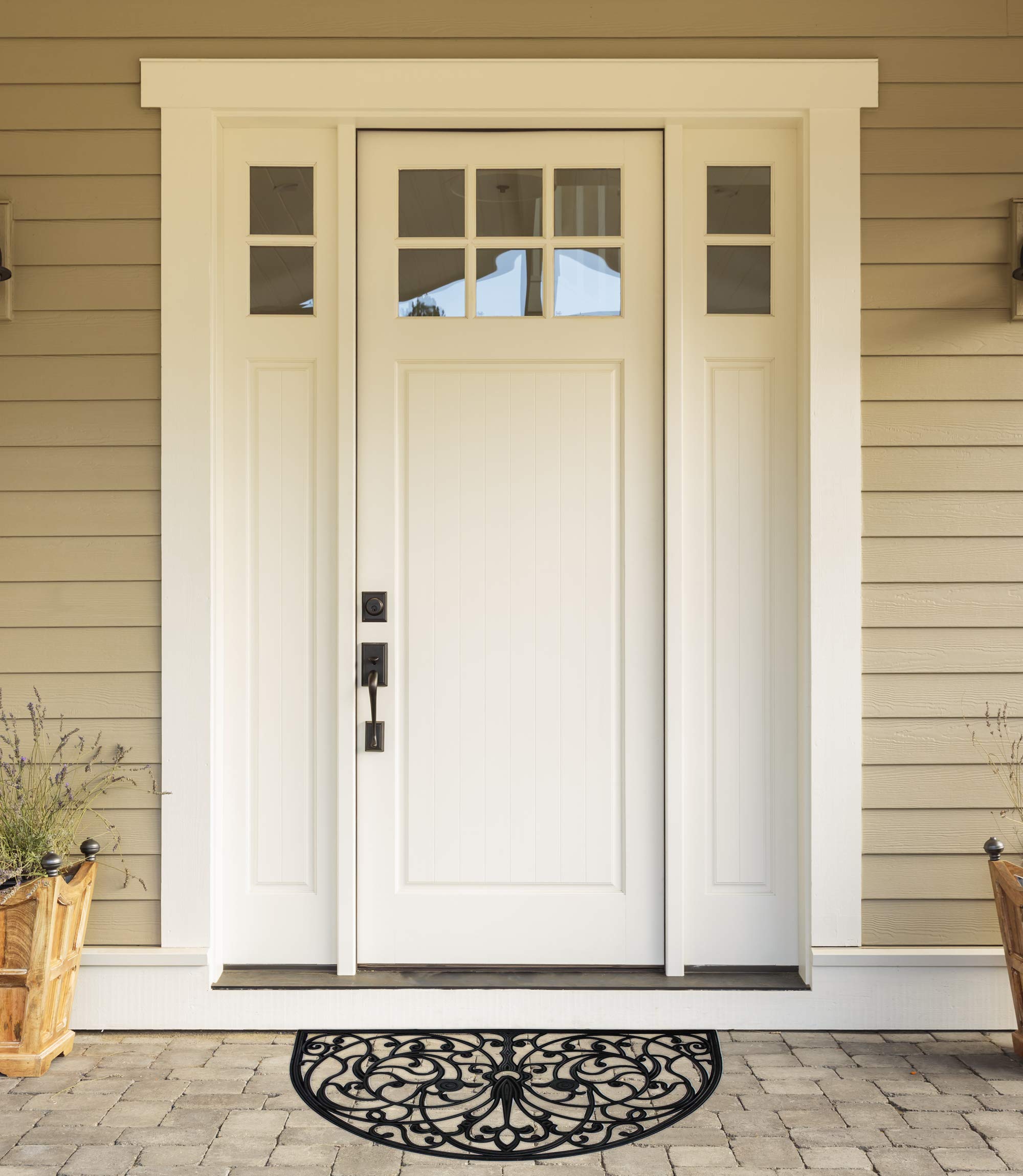 DII Doormat 24x36" side view showing rubber texture