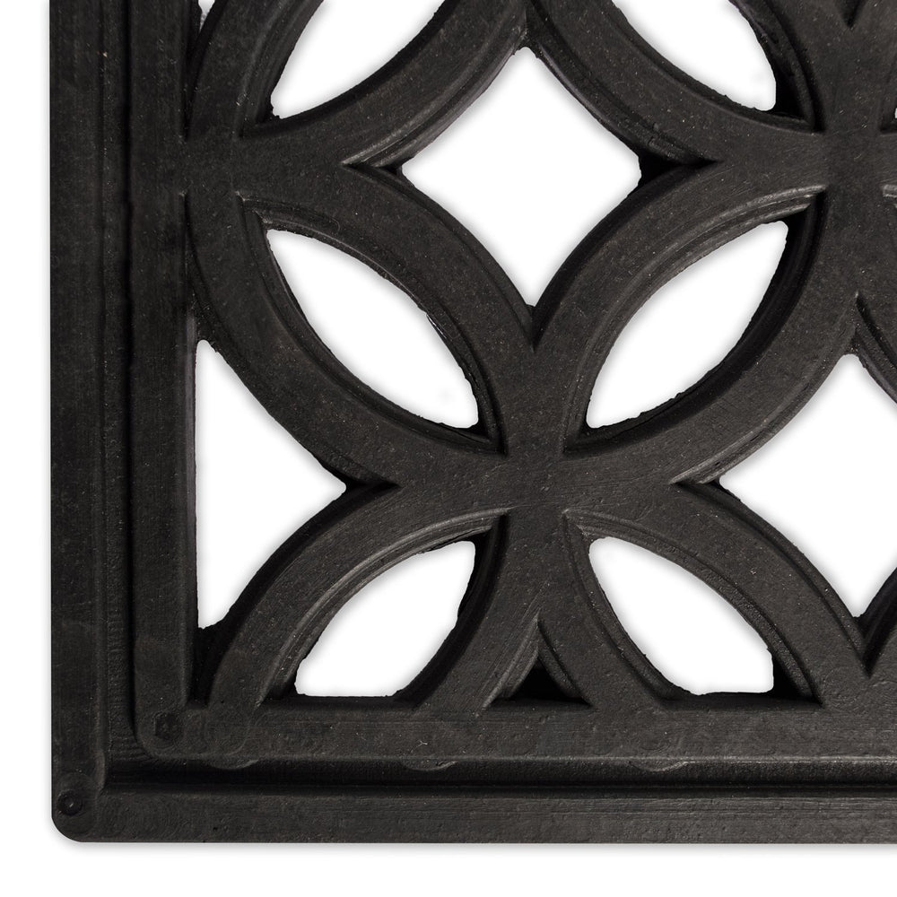 DII Rubber Doormat showing lattice pattern