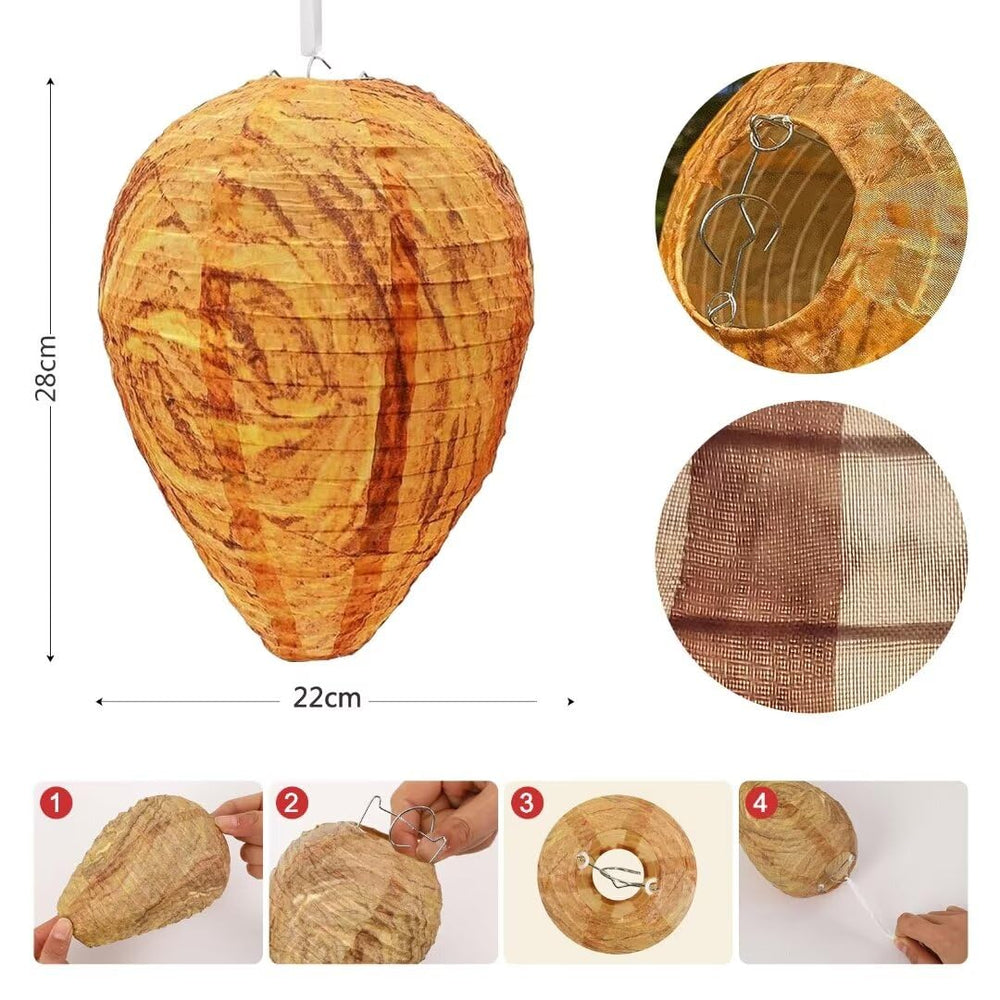 diimoy fake wasp nest with metal support structure