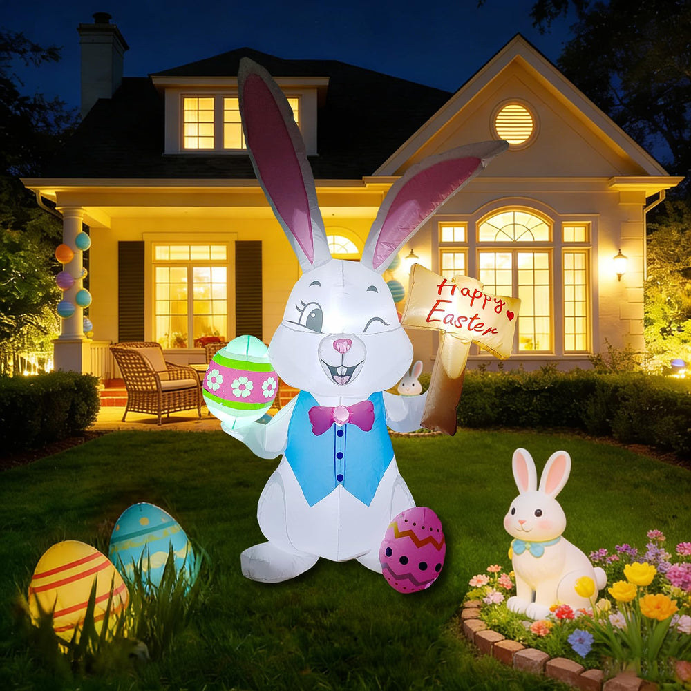 DILENK Easter inflatable with ground stakes