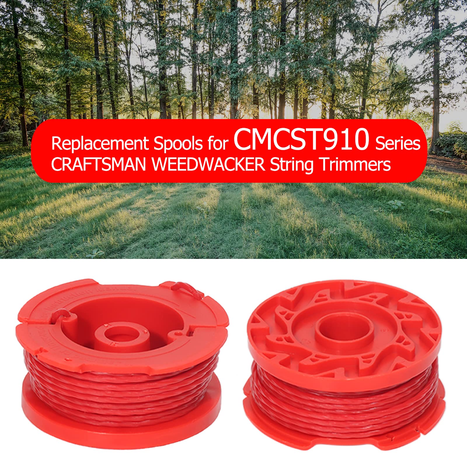 Dilsuaco String Trimmer Line in a garden setting