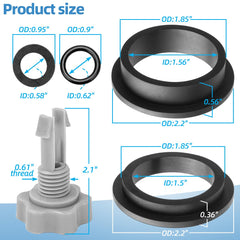 Dimakung various O-Rings included in the kit