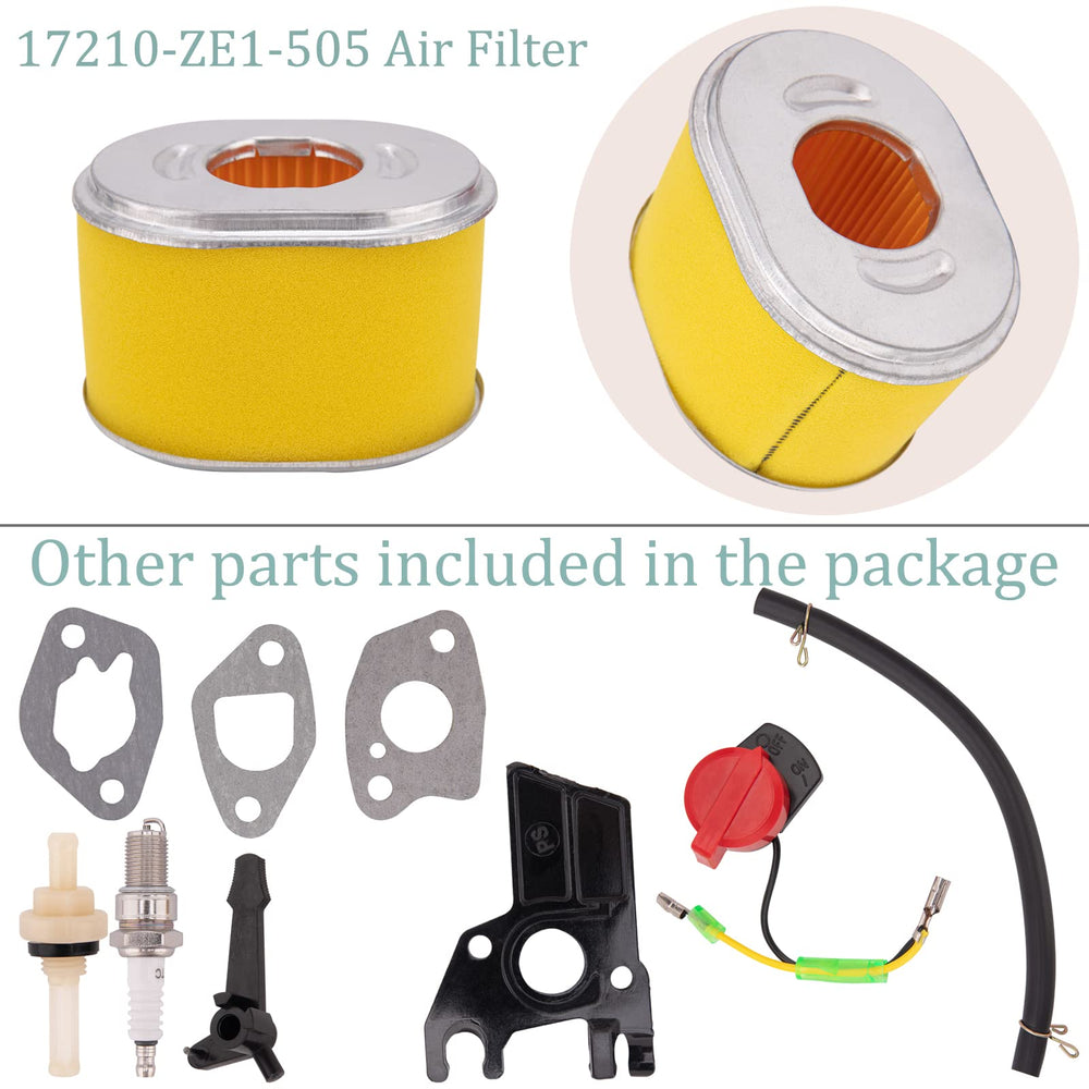 Dimensions of HOOTO GX160 carburetor components