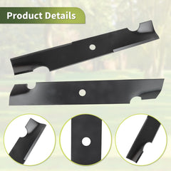 Dimensions of Keycci High Lift Blades showing length and width