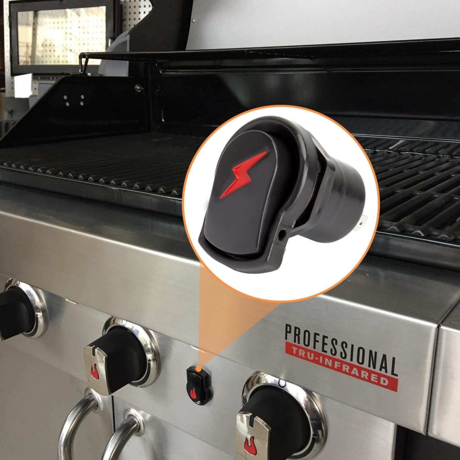 Dimensions of PETKAO grill igniter