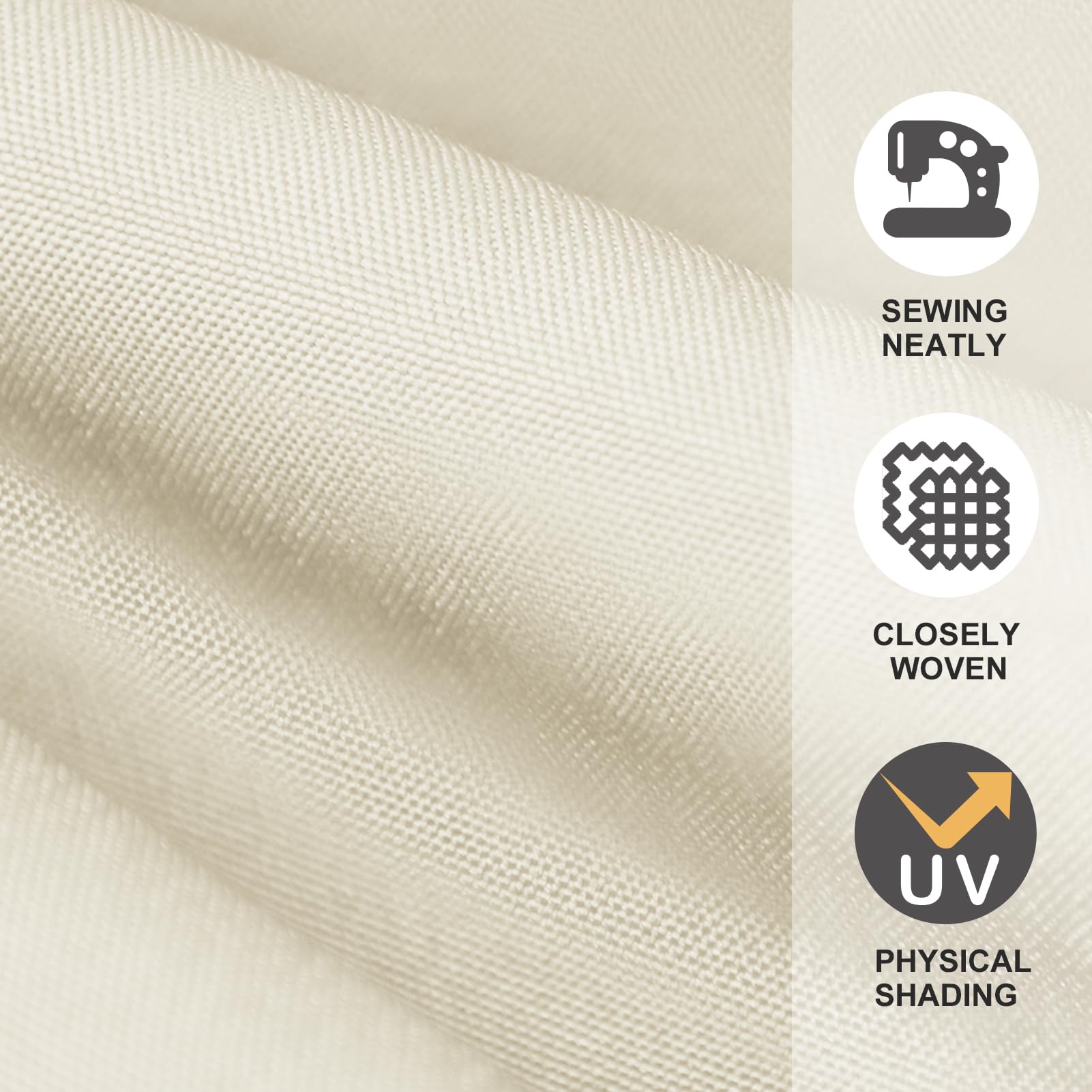 Dimensions of the EliteShade 9FT Umbrella Canopy Cover