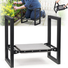 DIOVPLX Garden Kneeler and Seat black model front view