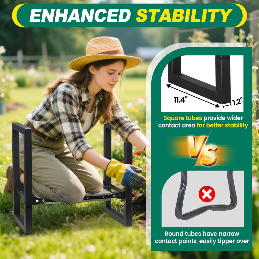 DIOVPLX Garden Kneeler and Seat folded for storage