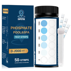 DIPSTIK Phosphate Test Kit packaging with test strips