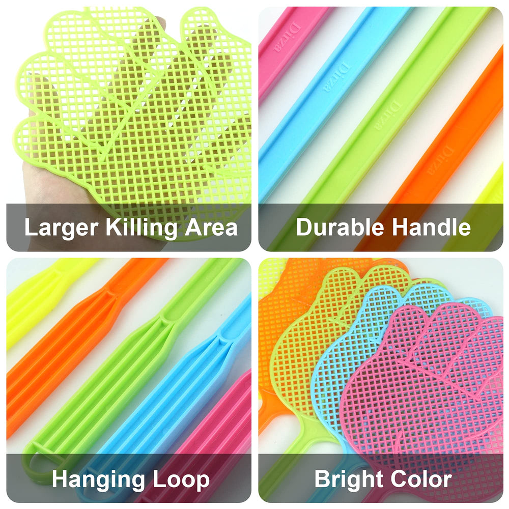 Dirza Fly Swatter with hanging hole for easy storage