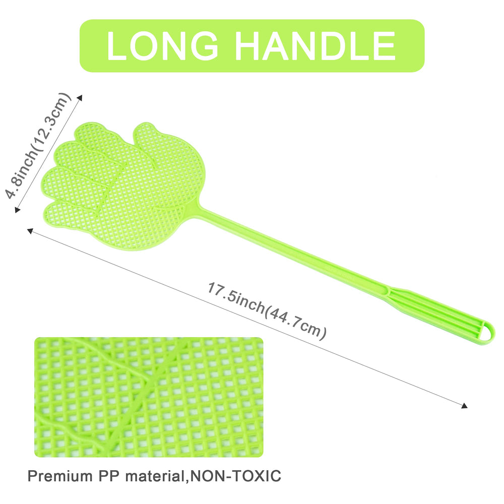 Dirza Fly Swatter with large swat area, side view