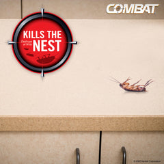 Display of multiple Combat Roach Killing Bait Stations ready for use