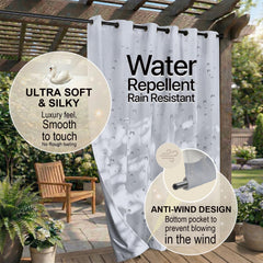 DIVA EN CAMINO DEC Outdoor Curtains showcasing thermal insulation