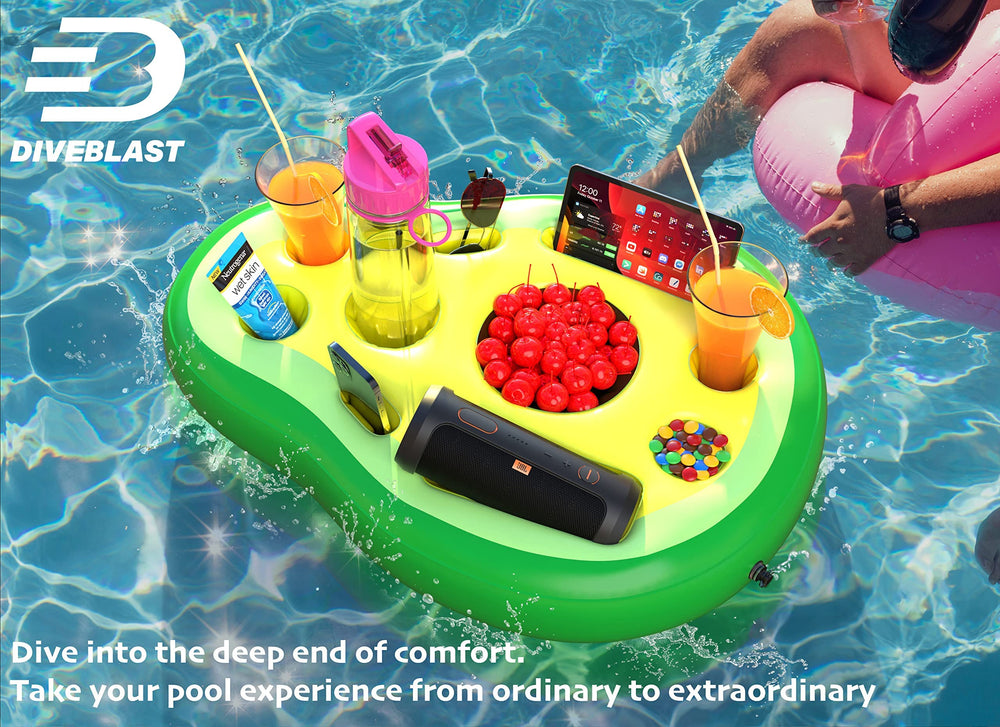 DIVEBLAST Floating Drink Holder packaging details