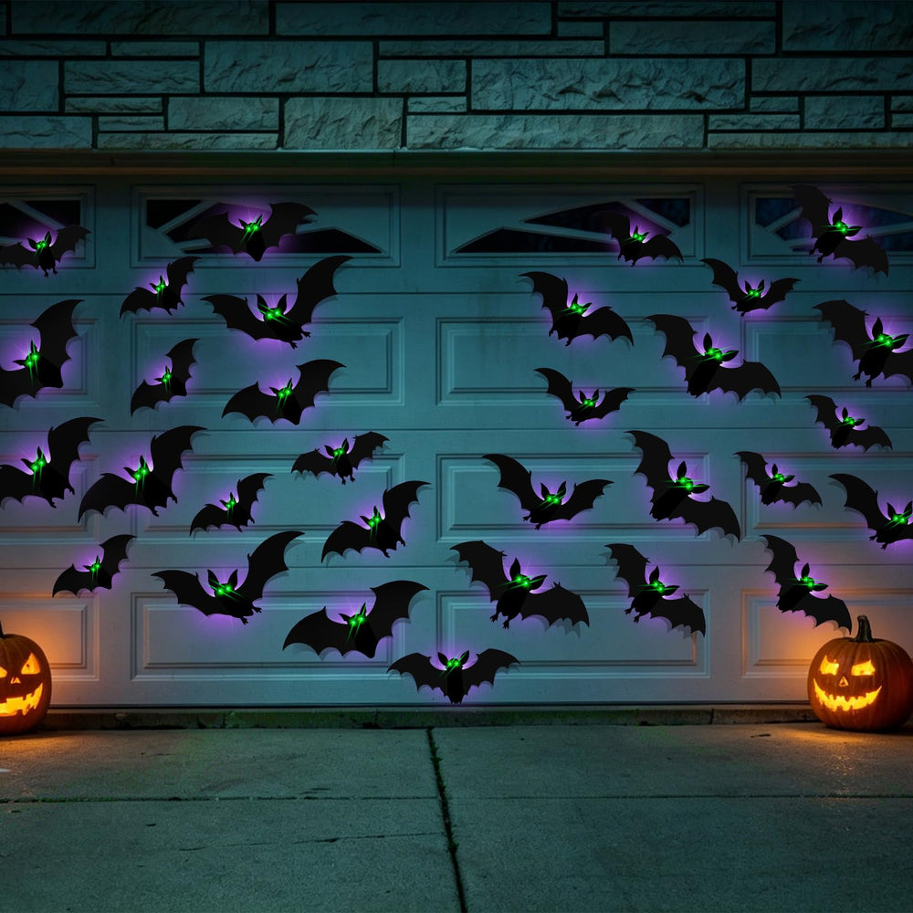 DIYASY Halloween bats glowing in the dark