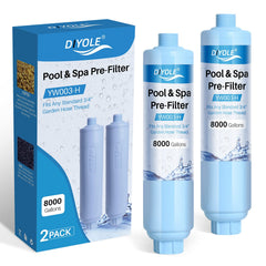 DIYOLE Garden Hose Filter 2 Pack front view
