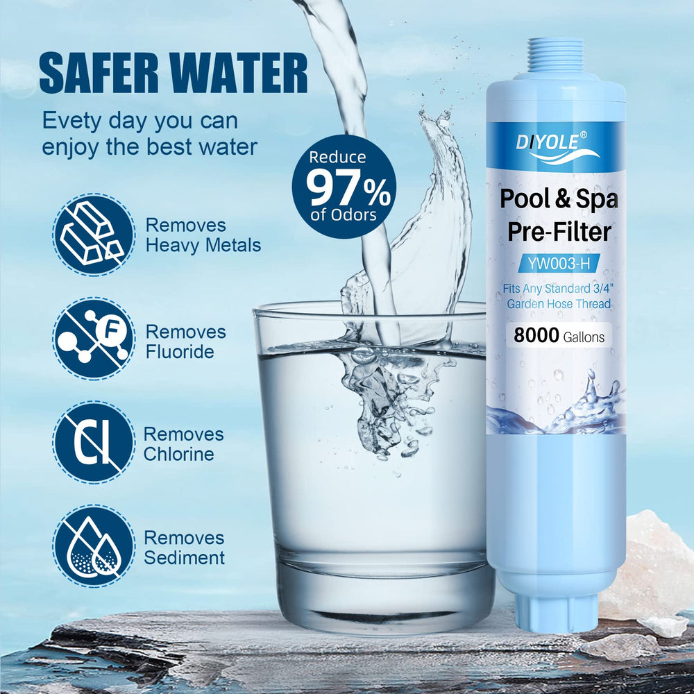 DIYOLE Garden Hose Filter for filling hot tub