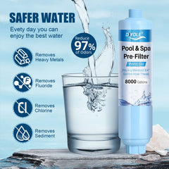 DIYOLE Garden Hose Filter for filling hot tub