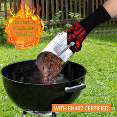 DKHDBD BBQ Gloves displaying three-layer material
