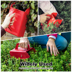 DkOvn Berry Picker showing ergonomic handle design